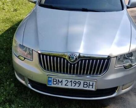 Серый Шкода Суперб, объемом двигателя 1.97 л и пробегом 350 тыс. км за 7300 $, фото 1 на Automoto.ua
