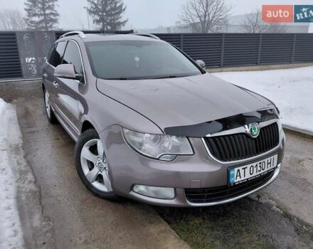Серый Шкода Суперб, объемом двигателя 2 л и пробегом 291 тыс. км за 9599 $, фото 1 на Automoto.ua