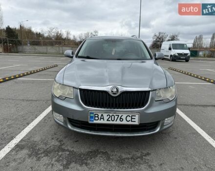 Серый Шкода Суперб, объемом двигателя 1.97 л и пробегом 315 тыс. км за 7500 $, фото 1 на Automoto.ua