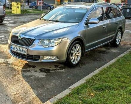 Сірий Шкода Суперб, об'ємом двигуна 1.97 л та пробігом 457 тис. км за 9800 $, фото 1 на Automoto.ua