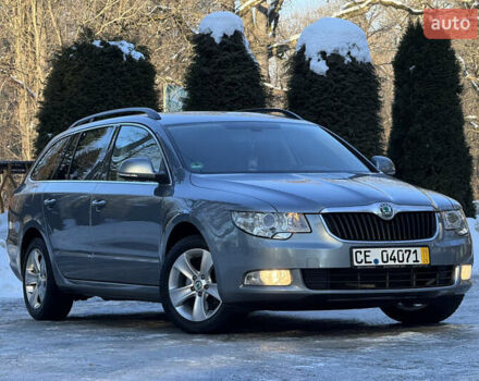 Серый Шкода Суперб, объемом двигателя 2 л и пробегом 285 тыс. км за 11999 $, фото 1 на Automoto.ua