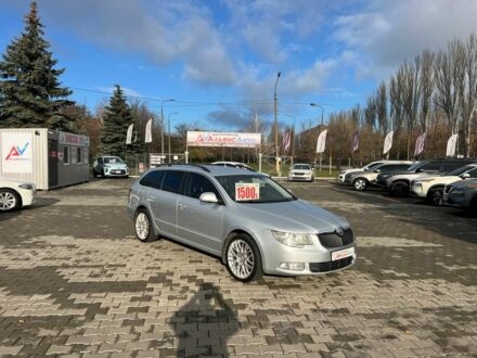 Сірий Шкода Суперб, об'ємом двигуна 2 л та пробігом 260 тис. км за 10400 $, фото 1 на Automoto.ua