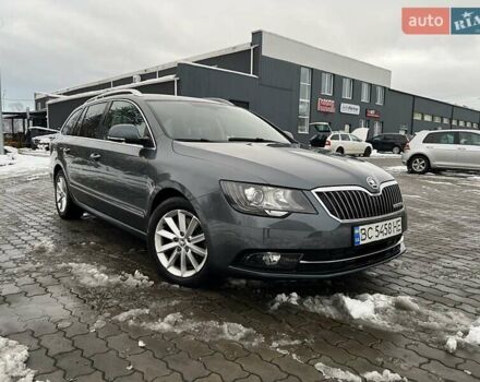 Серый Шкода Суперб, объемом двигателя 1.6 л и пробегом 215 тыс. км за 10900 $, фото 1 на Automoto.ua
