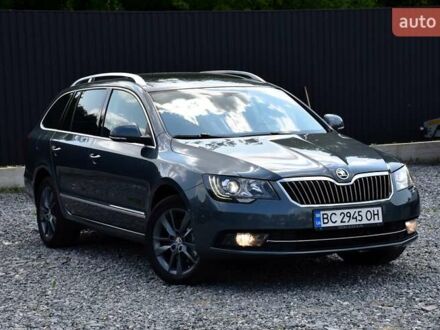 Серый Шкода Суперб, объемом двигателя 2 л и пробегом 279 тыс. км за 14300 $, фото 1 на Automoto.ua