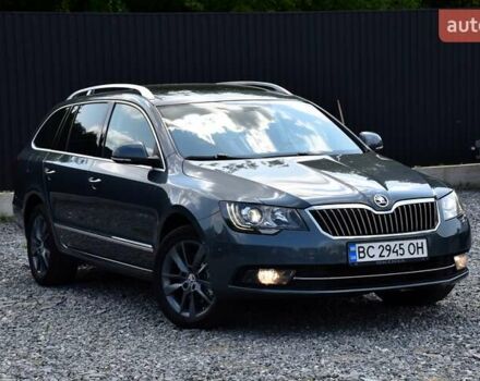 Сірий Шкода Суперб, об'ємом двигуна 2 л та пробігом 279 тис. км за 14300 $, фото 1 на Automoto.ua