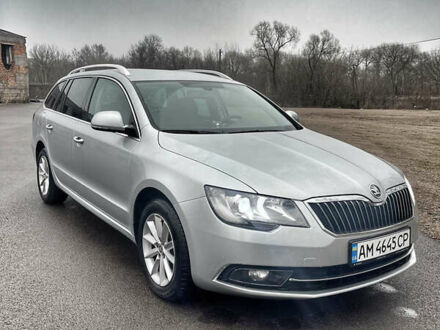 Серый Шкода Суперб, объемом двигателя 1.97 л и пробегом 240 тыс. км за 13799 $, фото 1 на Automoto.ua