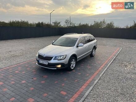 Серый Шкода Суперб, объемом двигателя 1.97 л и пробегом 330 тыс. км за 12200 $, фото 1 на Automoto.ua
