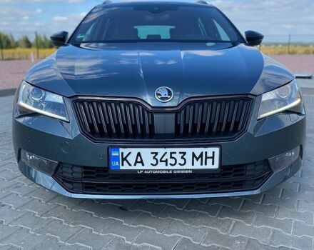 Серый Шкода Суперб, объемом двигателя 1.97 л и пробегом 215 тыс. км за 19000 $, фото 1 на Automoto.ua