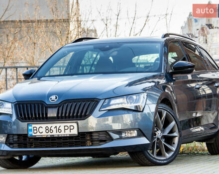 Серый Шкода Суперб, объемом двигателя 1.97 л и пробегом 189 тыс. км за 25800 $, фото 1 на Automoto.ua