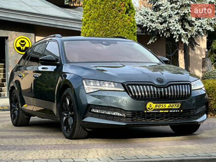 Серый Шкода Суперб, объемом двигателя 1.4 л и пробегом 180 тыс. км за 25999 $, фото 1 на Automoto.ua