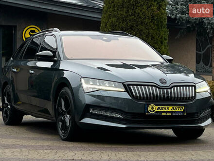 Серый Шкода Суперб, объемом двигателя 1.4 л и пробегом 180 тыс. км за 25999 $, фото 1 на Automoto.ua