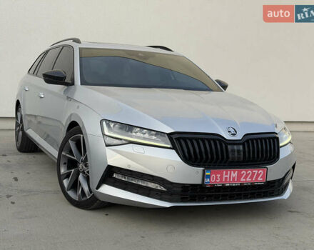 Серый Шкода Суперб, объемом двигателя 2 л и пробегом 201 тыс. км за 23999 $, фото 1 на Automoto.ua