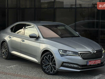 Серый Шкода Суперб, объемом двигателя 2 л и пробегом 208 тыс. км за 28900 $, фото 1 на Automoto.ua