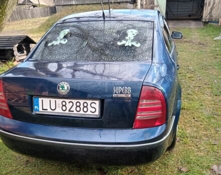 Синій Шкода Суперб, об'ємом двигуна 4 л та пробігом 280 тис. км за 2100 $, фото 4 на Automoto.ua