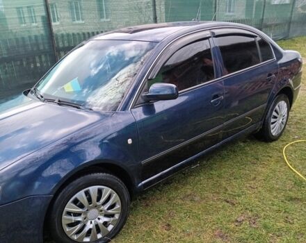 Синій Шкода Суперб, об'ємом двигуна 4 л та пробігом 280 тис. км за 2100 $, фото 2 на Automoto.ua