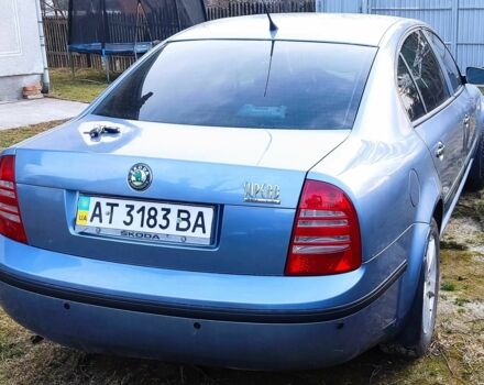 Синий Шкода Суперб, объемом двигателя 1.8 л и пробегом 295 тыс. км за 6943 $, фото 2 на Automoto.ua