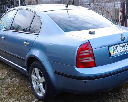 Синий Шкода Суперб, объемом двигателя 1.8 л и пробегом 295 тыс. км за 6943 $, фото 3 на Automoto.ua