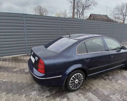 Синій Шкода Суперб, об'ємом двигуна 1.9 л та пробігом 291 тис. км за 4000 $, фото 1 на Automoto.ua