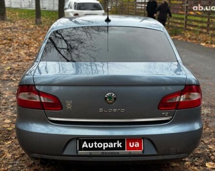 Синий Шкода Суперб, объемом двигателя 2 л и пробегом 345 тыс. км за 8640 $, фото 15 на Automoto.ua