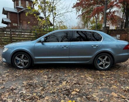 Синій Шкода Суперб, об'ємом двигуна 2 л та пробігом 345 тис. км за 8640 $, фото 14 на Automoto.ua