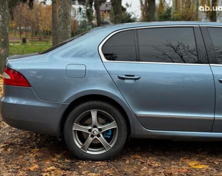 Синий Шкода Суперб, объемом двигателя 2 л и пробегом 345 тыс. км за 8640 $, фото 11 на Automoto.ua