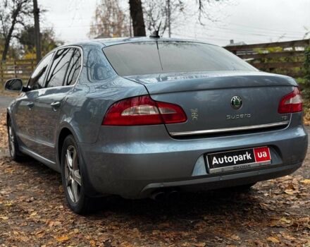 Синій Шкода Суперб, об'ємом двигуна 2 л та пробігом 345 тис. км за 8640 $, фото 12 на Automoto.ua