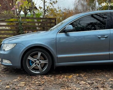Синий Шкода Суперб, объемом двигателя 2 л и пробегом 345 тыс. км за 8640 $, фото 19 на Automoto.ua