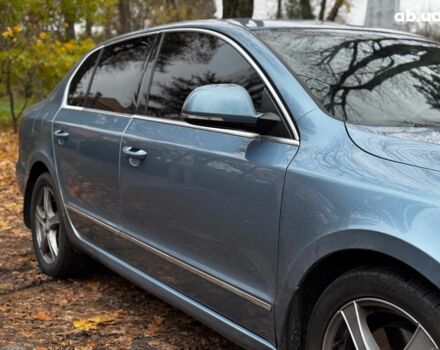 Синий Шкода Суперб, объемом двигателя 2 л и пробегом 345 тыс. км за 8640 $, фото 8 на Automoto.ua