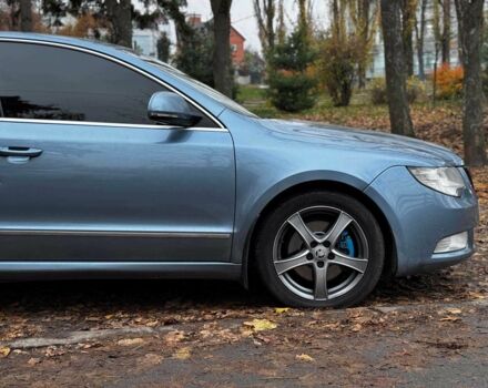 Синій Шкода Суперб, об'ємом двигуна 2 л та пробігом 345 тис. км за 8640 $, фото 6 на Automoto.ua