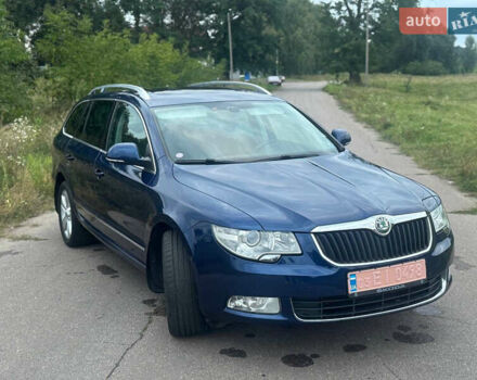 Синій Шкода Суперб, об'ємом двигуна 1.4 л та пробігом 193 тис. км за 8300 $, фото 1 на Automoto.ua