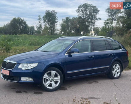 Синій Шкода Суперб, об'ємом двигуна 1.4 л та пробігом 193 тис. км за 8300 $, фото 3 на Automoto.ua