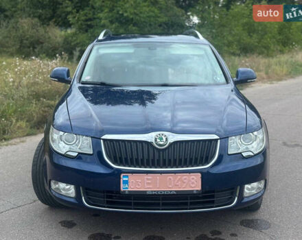 Синій Шкода Суперб, об'ємом двигуна 1.4 л та пробігом 193 тис. км за 8300 $, фото 2 на Automoto.ua