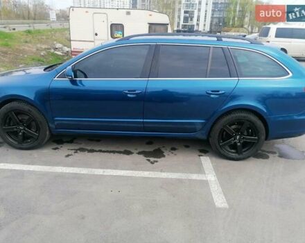 Синій Шкода Суперб, об'ємом двигуна 2 л та пробігом 323 тис. км за 11500 $, фото 1 на Automoto.ua