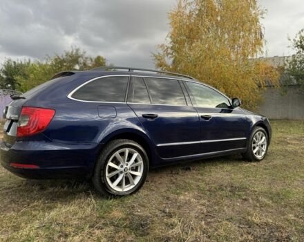 Синий Шкода Суперб, объемом двигателя 2 л и пробегом 228 тыс. км за 10100 $, фото 2 на Automoto.ua