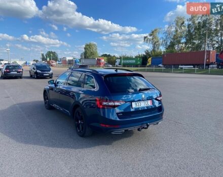 Синий Шкода Суперб, объемом двигателя 2 л и пробегом 247 тыс. км за 13900 $, фото 3 на Automoto.ua