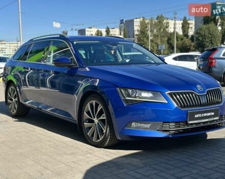 Синий Шкода Суперб, объемом двигателя 1.97 л и пробегом 220 тыс. км за 23800 $, фото 2 на Automoto.ua