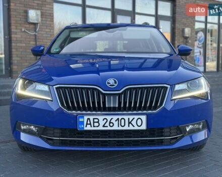 Синий Шкода Суперб, объемом двигателя 2 л и пробегом 202 тыс. км за 18999 $, фото 6 на Automoto.ua