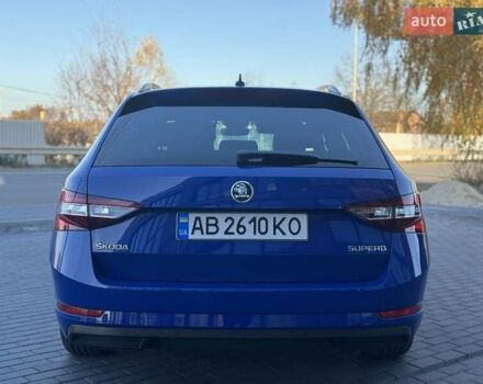 Синий Шкода Суперб, объемом двигателя 2 л и пробегом 202 тыс. км за 18999 $, фото 10 на Automoto.ua