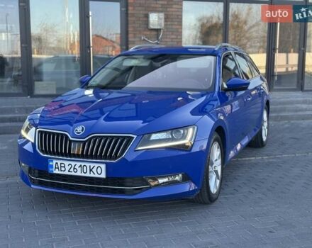Синий Шкода Суперб, объемом двигателя 2 л и пробегом 202 тыс. км за 18999 $, фото 3 на Automoto.ua