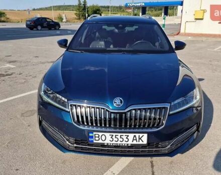 Синій Шкода Суперб, об'ємом двигуна 2 л та пробігом 146 тис. км за 29333 $, фото 8 на Automoto.ua