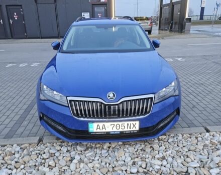 Синий Шкода Суперб, объемом двигателя 2 л и пробегом 194 тыс. км за 20551 $, фото 2 на Automoto.ua