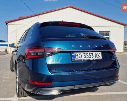 Синій Шкода Суперб, об'ємом двигуна 2 л та пробігом 146 тис. км за 29333 $, фото 26 на Automoto.ua