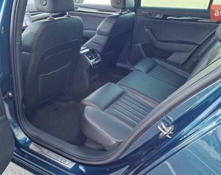 Синій Шкода Суперб, об'ємом двигуна 2 л та пробігом 146 тис. км за 29333 $, фото 70 на Automoto.ua