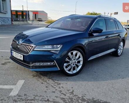 Синій Шкода Суперб, об'ємом двигуна 2 л та пробігом 146 тис. км за 29333 $, фото 3 на Automoto.ua