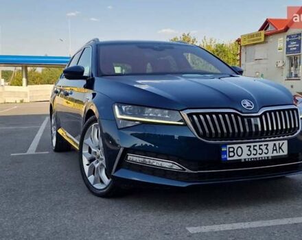 Синій Шкода Суперб, об'ємом двигуна 2 л та пробігом 146 тис. км за 29333 $, фото 11 на Automoto.ua
