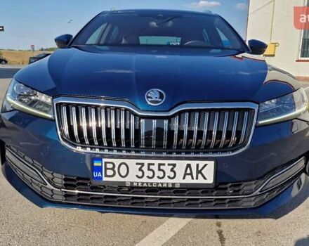 Синій Шкода Суперб, об'ємом двигуна 2 л та пробігом 146 тис. км за 29333 $, фото 9 на Automoto.ua