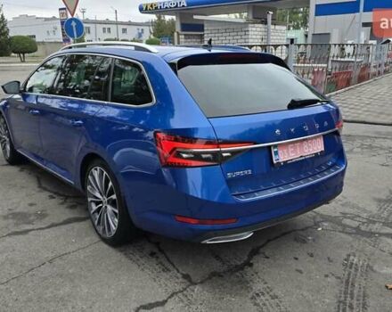 Синій Шкода Суперб, об'ємом двигуна 1.97 л та пробігом 201 тис. км за 26700 $, фото 1 на Automoto.ua
