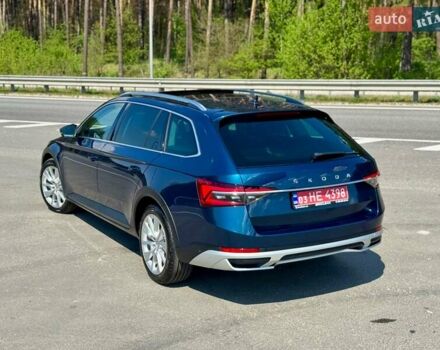 Синий Шкода Суперб, объемом двигателя 1.97 л и пробегом 197 тыс. км за 29899 $, фото 2 на Automoto.ua
