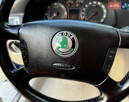 Синій Шкода Суперб, об'ємом двигуна 1.9 л та пробігом 434 тис. км за 5900 $, фото 19 на Automoto.ua