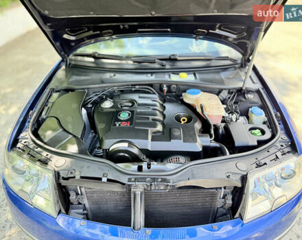 Синій Шкода Суперб, об'ємом двигуна 1.9 л та пробігом 434 тис. км за 5900 $, фото 62 на Automoto.ua